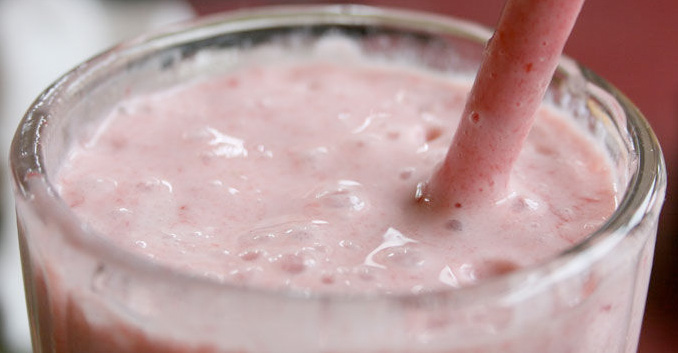 Batidos de frutas caseros para niños