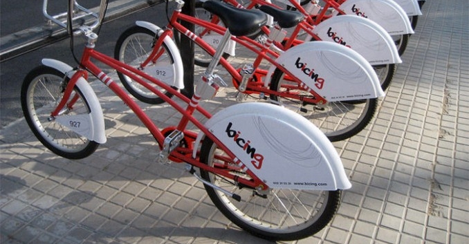 Bicicletas públicas urbanas