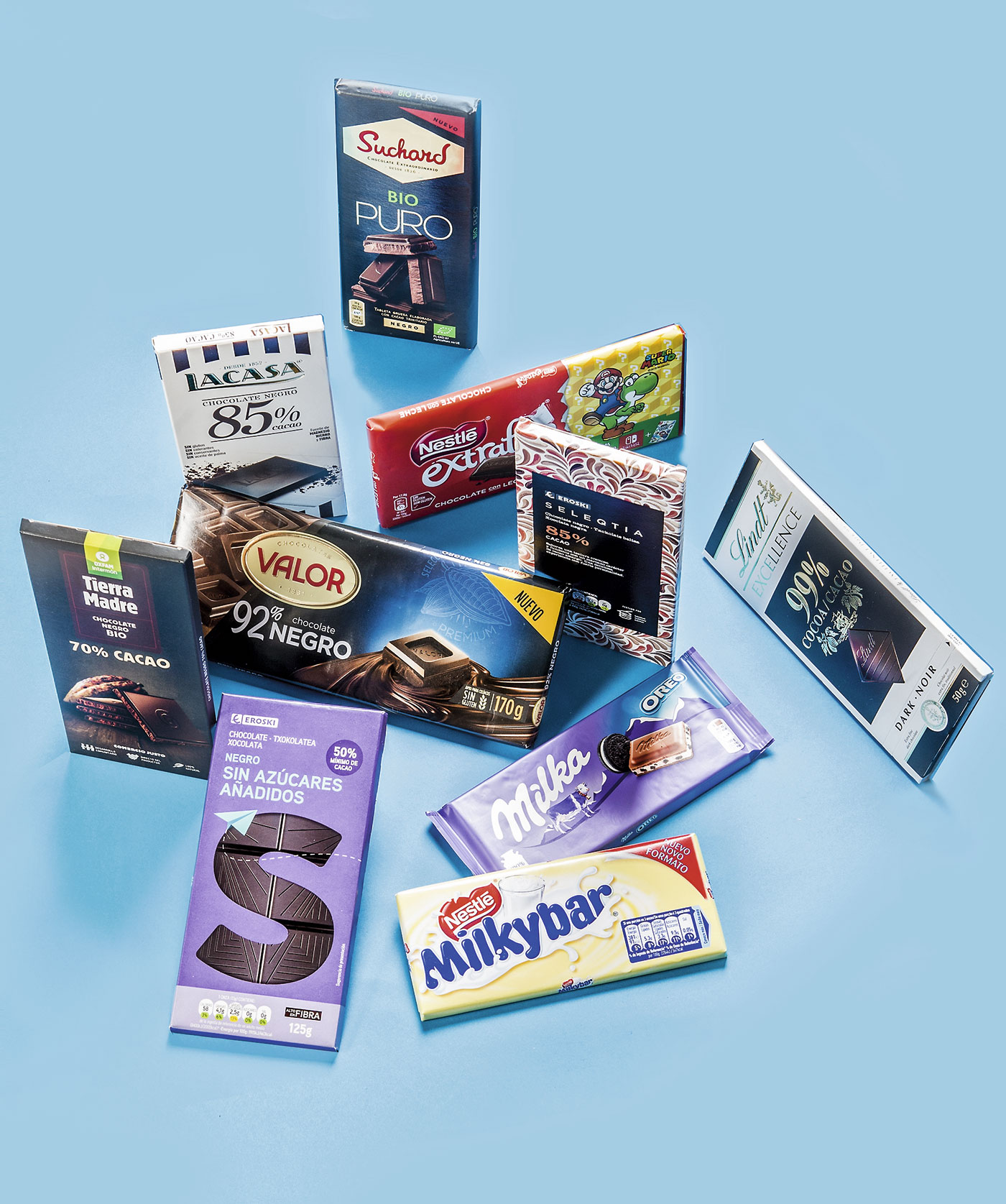 Chocolates: la receta, mesura y mucho cacao