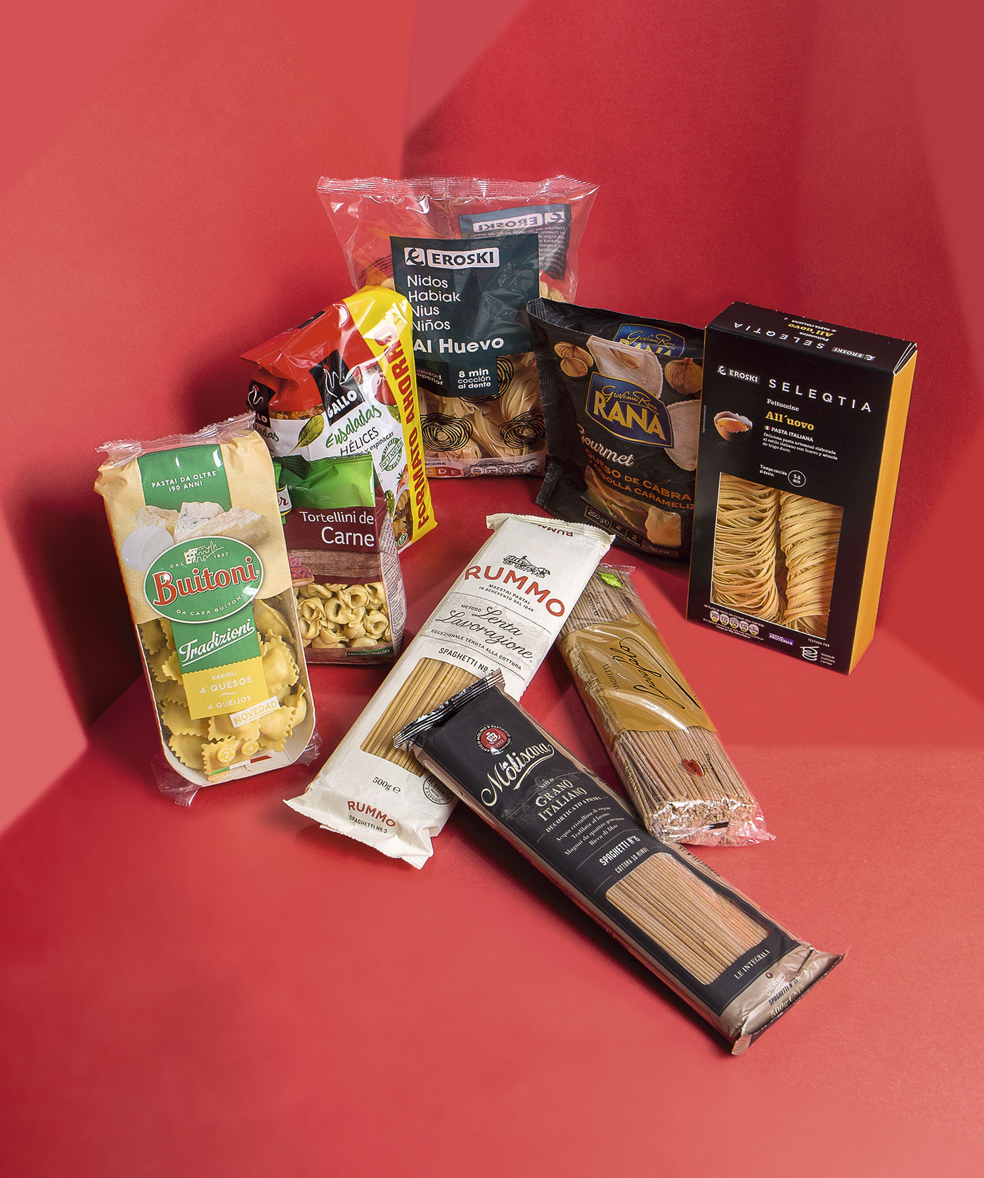 Pasta, un prato forte saudable (sen recheo nin salsa )