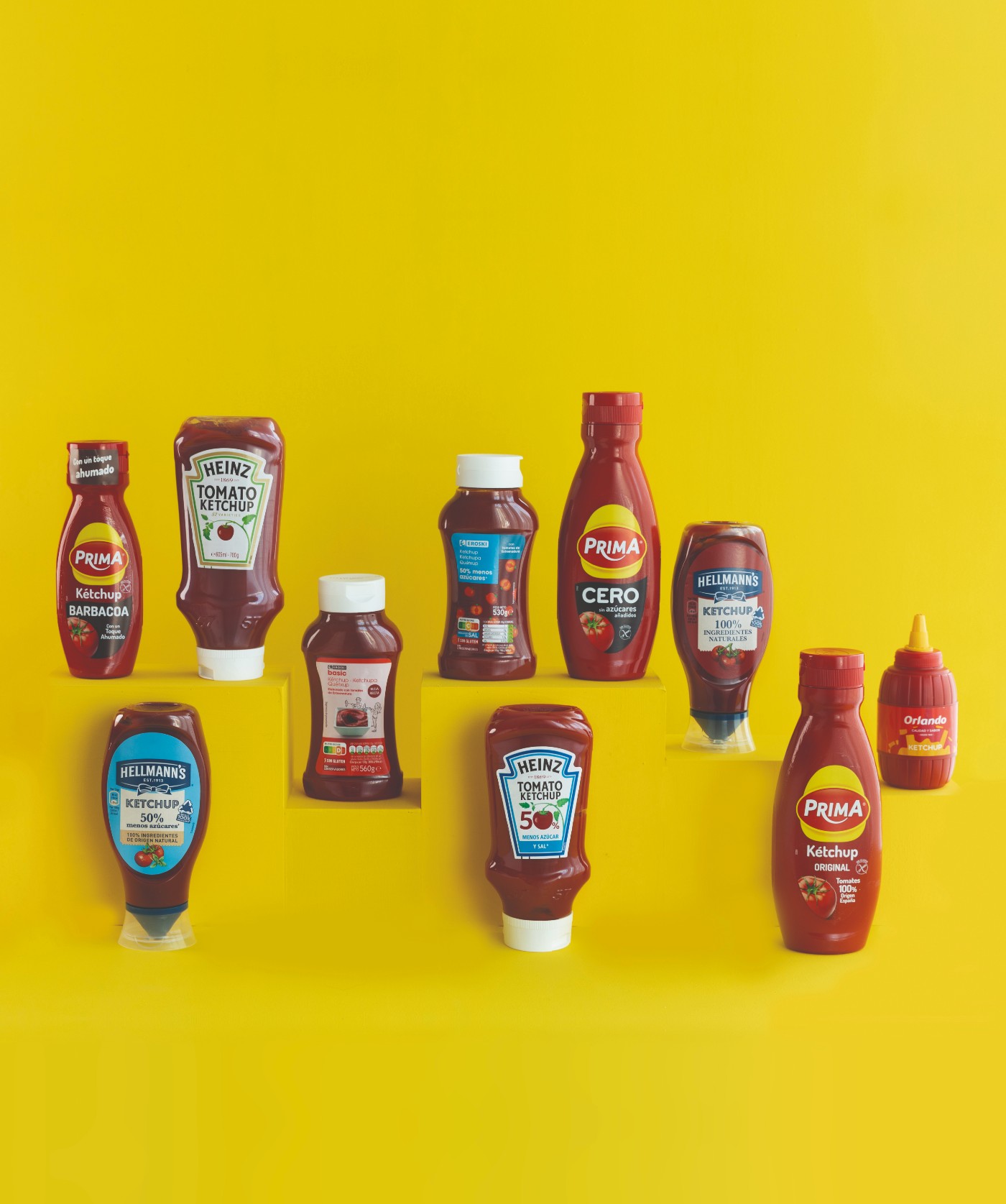 Kétchup: aquí hay tomate... y mucho azúcar y sal