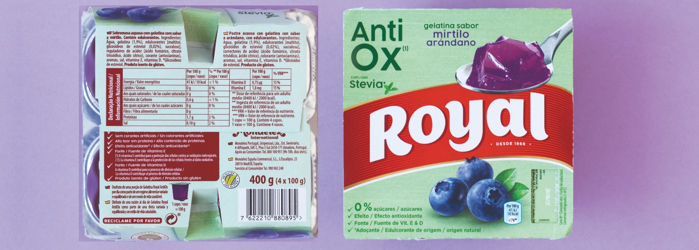 Sota la lupa: Gelatina Royal Antiox