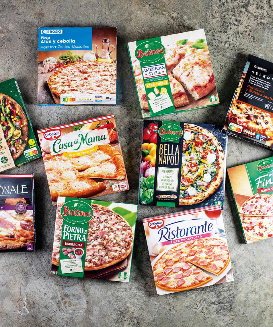 Pizzas congeladas: el secreto está en los ingredientes