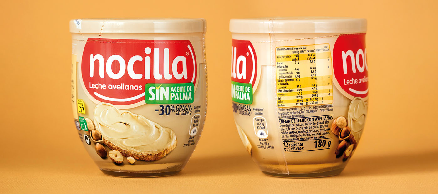 Nocilla llet i avellanes