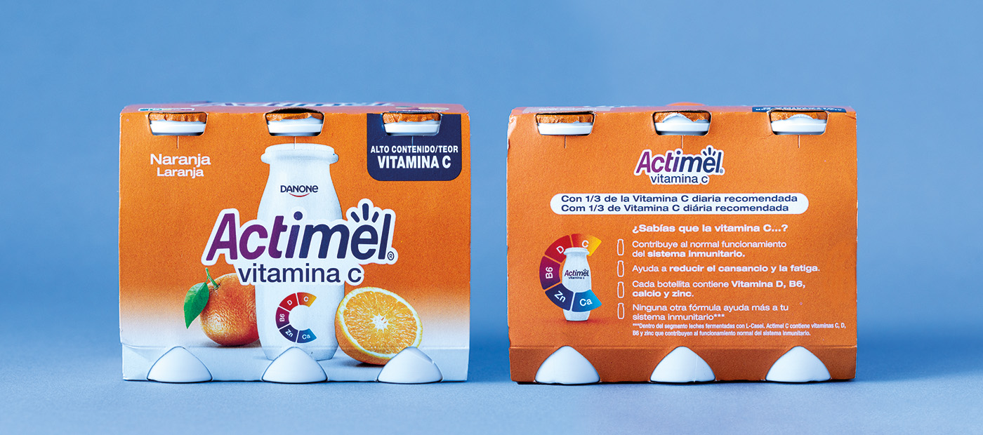 Actimel vitamina C