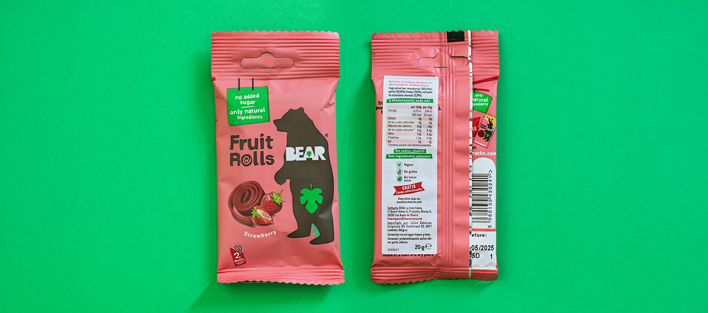 Fruit Rolls Bear