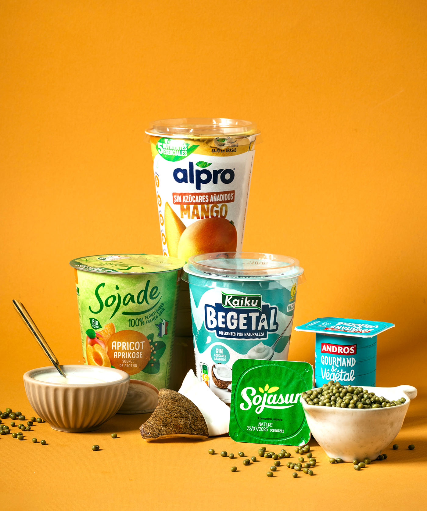 ‘Yogures’ vegetales. Entre el coco y la soja