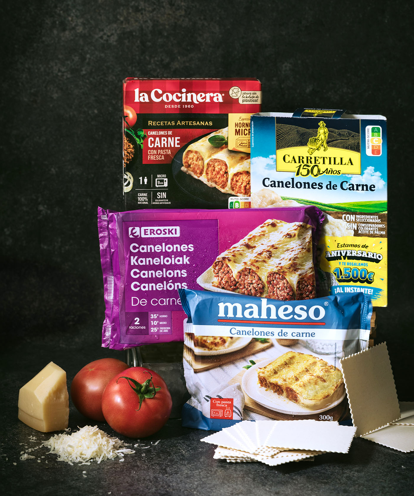 Canelones. No es carne todo lo que reluce
